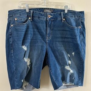 Torrid jean shorts